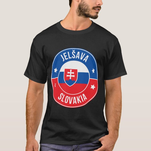 Camiseta da Cidade de Jelsava, Eslováquia (Frente)