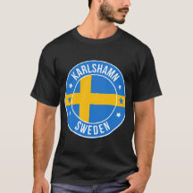 Camiseta da Cidade de Karlshamn, Suécia