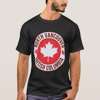 Camiseta da Cidade de North Vancouver, Canadá | Vi