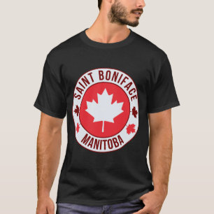 Camiseta da Cidade de Saint Boniface, Canadá Via