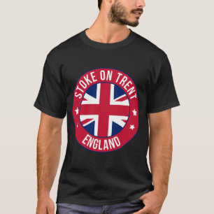 Camiseta da Cidade de Stoke on Trent, Inglaterra