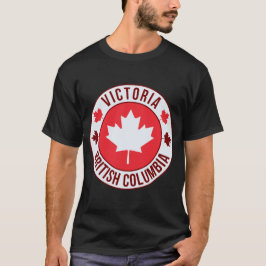 Camiseta da Cidade de Victoria, Canadá | Viagem e 