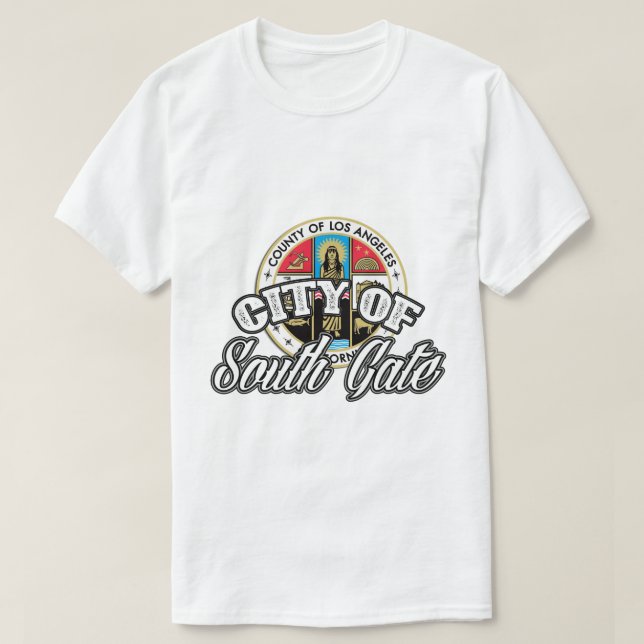 Camiseta da Cidade do Portão do Sul (Frente do Design)