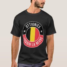 Camiseta da Cidade Ottignies Louvain la Neuve, Bél