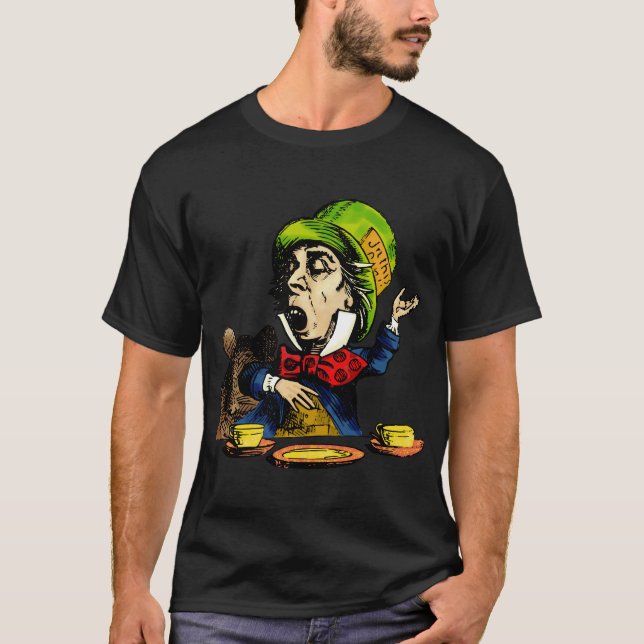 Camiseta Da cintilação do poema parte traseira sobre (Frente)