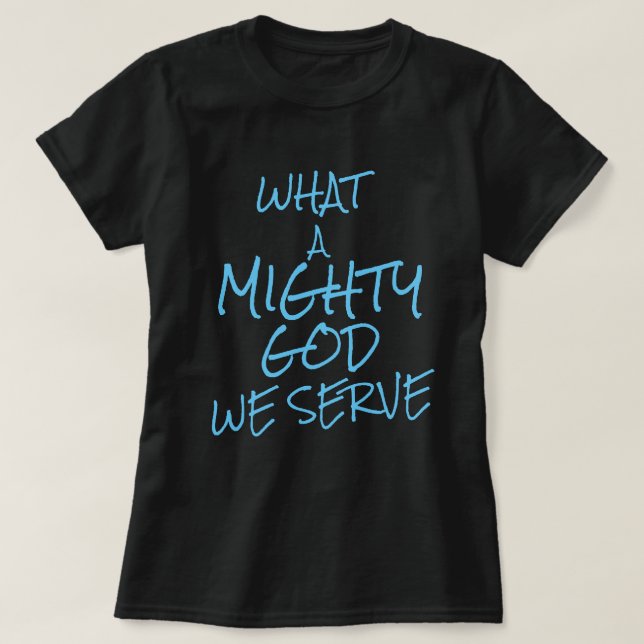 Camiseta da Coleção de Presentes de Fé (Frente do Design)