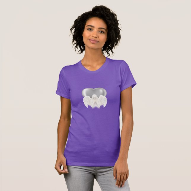 Camiseta da Coleção Fé Angelical (Frente Completa)