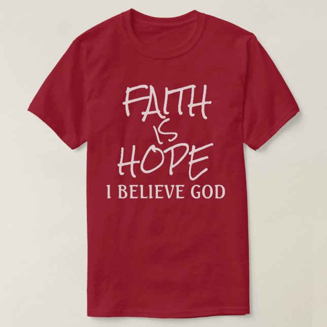 Camiseta da Coleção Presentes de Fé (Frente do Design)