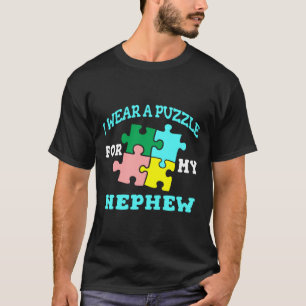 Camiseta Da Consciência do Autismo Mês Mãe Filho Austista