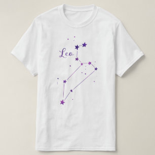 Camiseta da Constelação Zodiacal de Leão