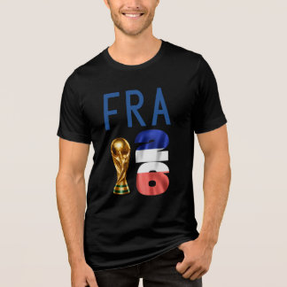 Camiseta da Copa do Mundo França 2026 com Nome Per