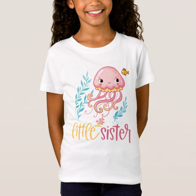 Camiseta da Criança da Irmã Pequena (Frente)