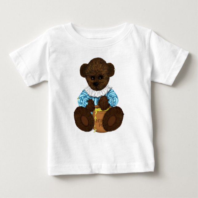 Camiseta da criança do urso Pote (tee) (Frente)