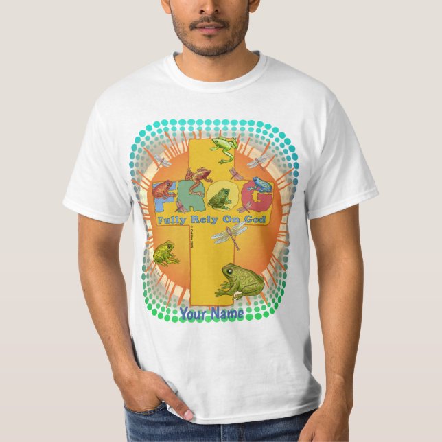 Camiseta da Cruz SAPO Cristã (Frente)