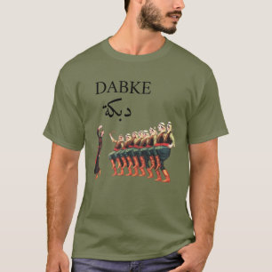 Camiseta da Dança Folclórica Dabke Levant