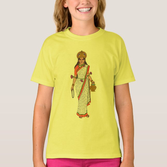 Camiseta da Deusa Brahmacharini (Frente)