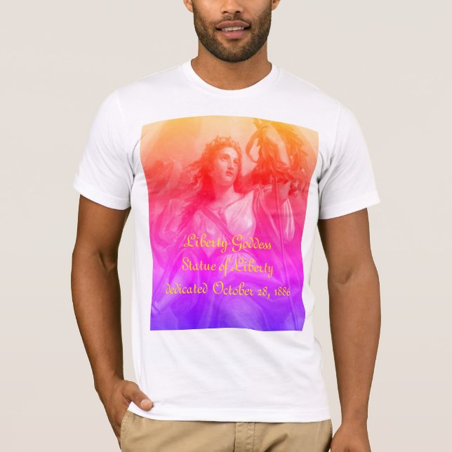 Camiseta da Deusa da Liberdade (Frente)