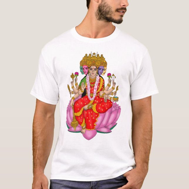 Camiseta da Deusa Gayatri (Frente)