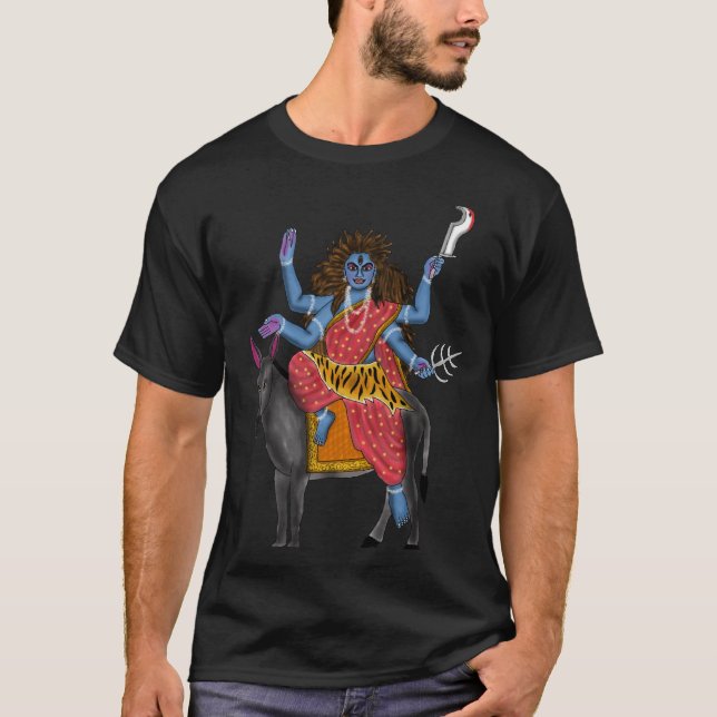 Camiseta da Deusa Kalratri (Frente)