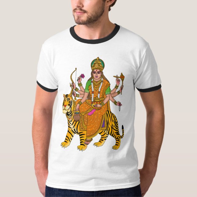 Camiseta da Deusa Kushmanda (Frente)
