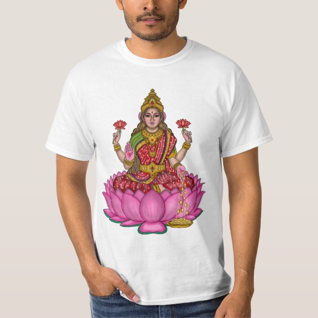 Camiseta da Deusa Lakshmi (Frente)
