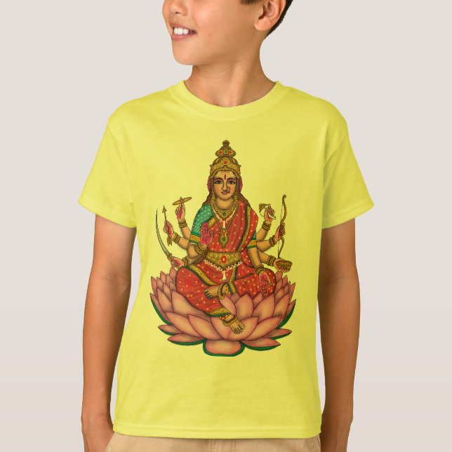 Camiseta da Deusa Lakshmi (Frente)
