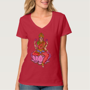 Camiseta da Deusa Lakshmi