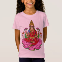 Camiseta da Deusa Lakshmi