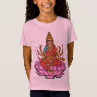 Camiseta da Deusa Lakshmi