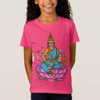 Camiseta da Deusa Lakshmi