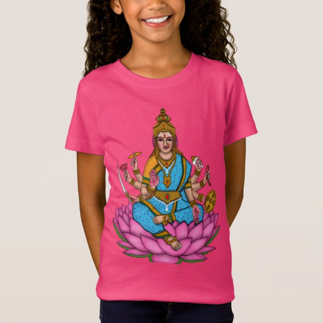 Camiseta da Deusa Lakshmi (Frente)