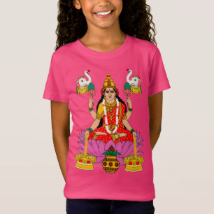 Camiseta da Deusa Lakshmi – Deusa Hindu da Riqueza