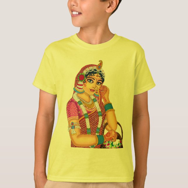 Camiseta da Deusa Radha (Frente)