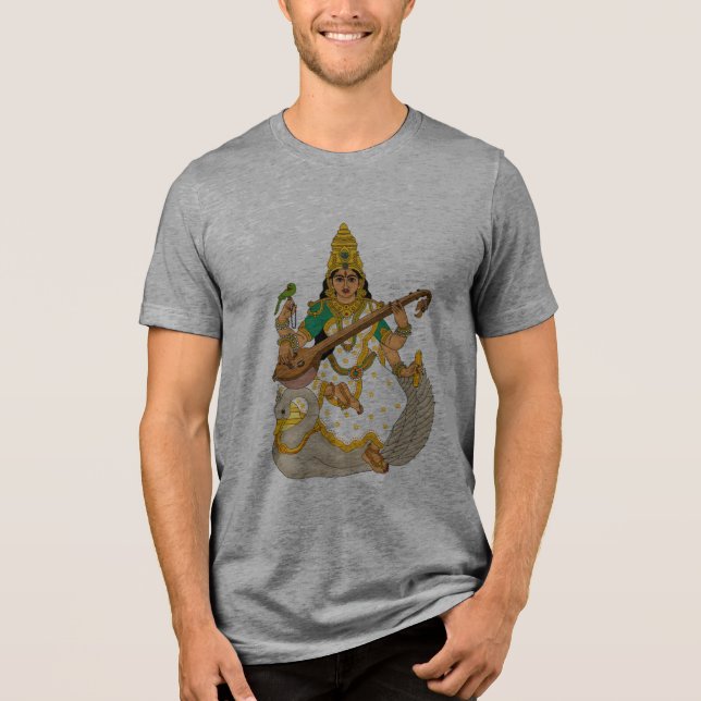 Camiseta da Deusa Saraswati (Frente)