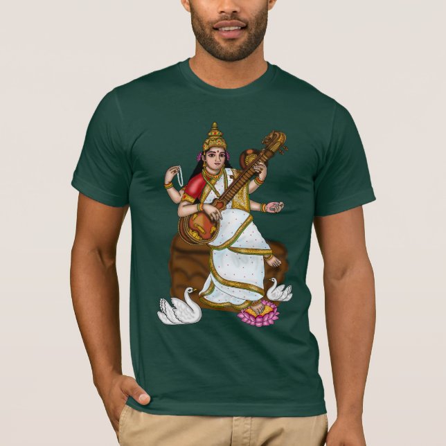 Camiseta da Deusa Saraswati (Frente)
