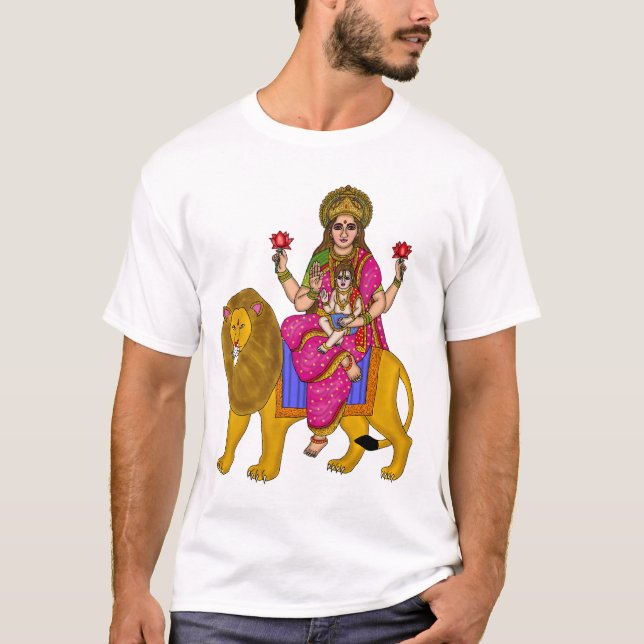 Camiseta da Deusa Skandamata (Frente)