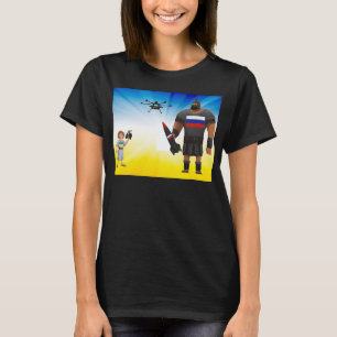 Camiseta da Dominância de Drone Ucraniano