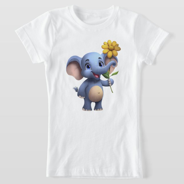 Camiseta da Elefante Fantasy (Postura )