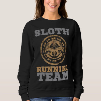Camiseta da Equipe de Corrida de Preguiça Presente