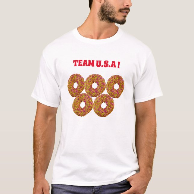 Camiseta da Equipe EUA (Frente)