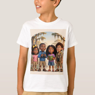 Camiseta da Equipe Lil' Bayou Explorers