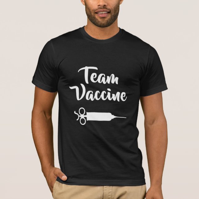 Camiseta da Equipe Vacina (Frente)