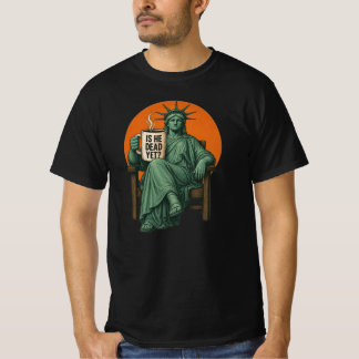 Camiseta da Estátua da Liberdade Anti Trump hallow