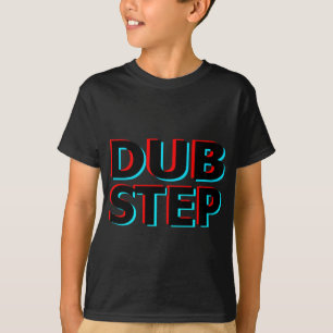Camiseta Da etapa sujo do dub de Dubstep balanço baixo do