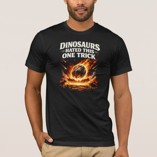 Camiseta da Extinção dos Dinossauros | "Dinossauro (Frente)