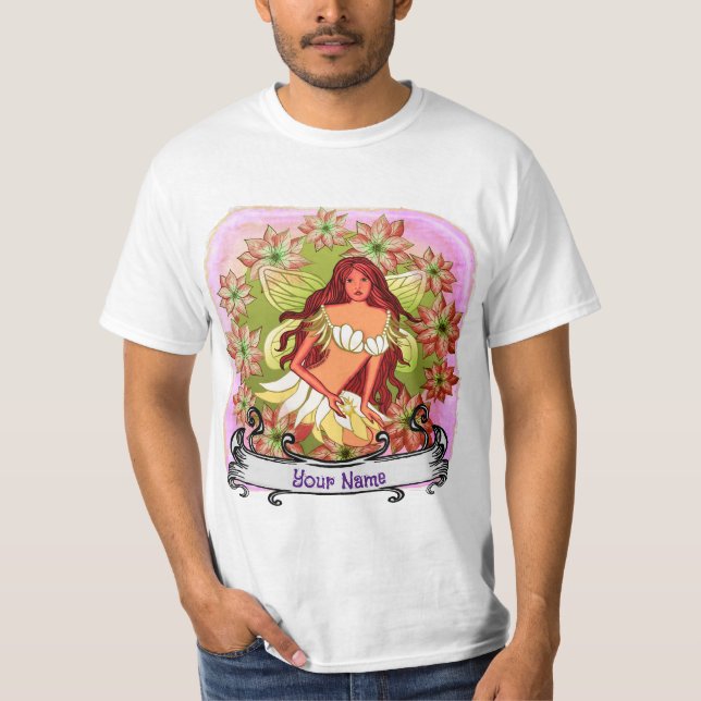 Camiseta da Fada do Natal (Frente)
