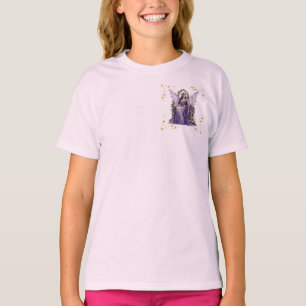 Camiseta da Fada Roxa Fofa .
