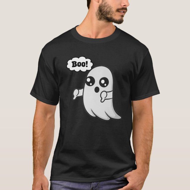 Camiseta da Família Boo Halloween (Frente)