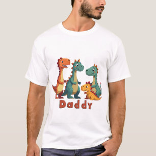 Camiseta da Família Dinossauro (pai)