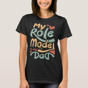 Camiseta Da Filha Ao Pai Meu Modelo De Papel É Minha Gordur